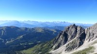 ..Blick auf die hohen Berge Österreichs..Glockner, Wiesbachhorn und Vendeiger..