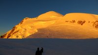 ..Sonnenaufgang am Mont Blanc..