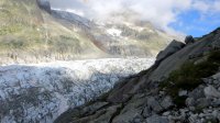 ..Gletscherbruch des Glacier d'Argentière..