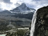 ..die Nordwand des Matterhorns..